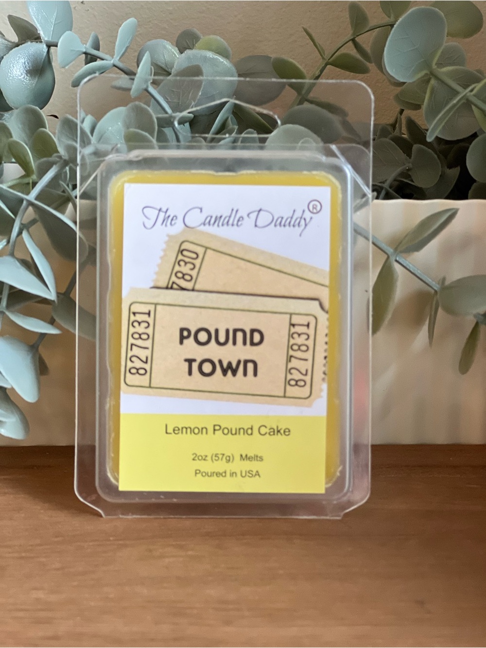 The Candle Daddy Lemon Pound Cake Wax Melts